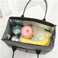 Elegant Insulated Lunch Tote Bag with Customizable Design